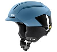 Uvex - Levitate MIPS - Casque de ski - 58-61 cm - stone blue / black matt