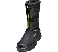 Uvex Lot de 3 bottes d'hiver à fermeture éclair S3L FO CI SC SR - Chaussures de sécurité - Bottes de sécurité - Imperméables - Largeur 11, Noir , 42 EU