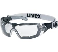 uvex Lunettes de protection pheos 9192680 – Protection UV, gris/noir – EN166 EN170 DIN166 DIN170