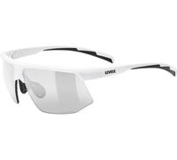 Uvex Lunettes de sport Aerios V – Variomatic photochromiques Cat.1-3 – Blanc/Smoke