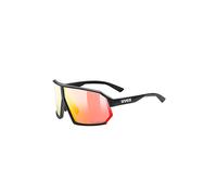 Uvex Sportstyle 237 Sunglasses Doré Colorvision Mirror Red/CAT2 Black Matt