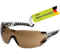 Uvex Lunettes de protection Pheos Nxt - Technologie supravision excellence - Sans métal, anti-buée et anti-rayures - Taille unique - Blanc/noir - CBR23