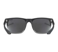 uvex Lunettes de soleil LGL 42 - Miroir argenté CAT3 - Noir transparent - Taille unique EU