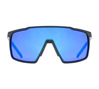 uvex Lunettes de sport mtn perform S Noir miroir bleu