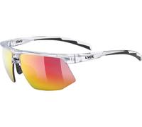 Uvex Aerios Sunglasses Clair Mirror Red/CAT3 Clear