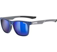 uvex Lunettes de Sport LGL 42 bleue/gris mirror blue
