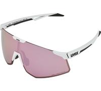 uvex Lunettes de Sport pace perform CV blanc pushy pink