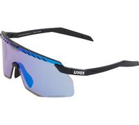 uvex lunettes de sport pace stage S CV noir mirror blue