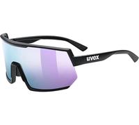 Uvex Lunettes de sport Sportstyle 235 Miroir lavande Cat. 3 Noir mat