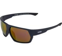 uvex Lunettes de Sport sportstyle 238 noir mirror red