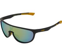 uvex lunettes de sport sportstyle 515 pour enfants noir mirror yellow