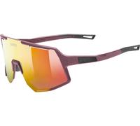 Uvex Sequenze Cv Sunglasses Violet Colorvision Mirror Red/CAT2 Burgundy Matt