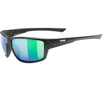 Uvex Sportstyle 230 Mirrored Sunglasses Noir Litemirror Silver/CAT3 Black Matte