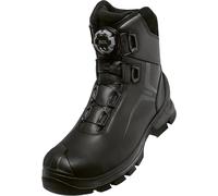 Uvex MACSOLE® S3L CI HI HRO SR Bottes d'hiver à lacets avec système BOA® Fit System Chaussures de sécurité Bottes de sécurité Semelle extérieure en caoutchouc résistante à la chaleur, aux