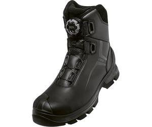Uvex MACSOLE® S3L CI HI HRO SR Bottes d'hiver à lacets avec système BOA® Fit System Chaussures de sécurité Bottes de sécurité Semelle extérieure en caoutchouc résistante à la chaleur, aux
