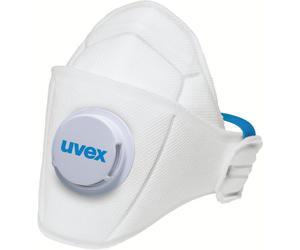 Uvex Masque pliable Silv-Air Premium Ffp1 Flat Fold Flatfold 5110 15 pièces
