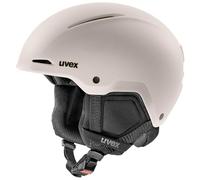 uvex minimo - Casque de Ski extrêmement léger et sûr avec réglage Individuel de la Taille pour Enfants - Gris Chaud Mat - 51-55 cm