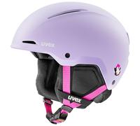 uvex minimo Style - Casque de Ski extrêmement léger et sûr avec réglage Individuel de la Taille et de Beaux Motifs pour Enfants - Lavande Cool - Pingouin - 48-52 cm