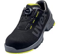 UVEX Mixte Adulte Low Shoe 65668 S2 Size 41 PU Sole W11 Chaussure de Protection Incendie et de sécurité, Schwarz Lime