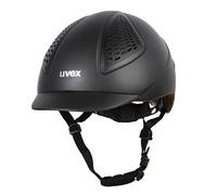 uvex Mixte casque d'équitation, Noir, 55-57 cm