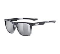 Uvex Mixte Lgl 42 Lunettes De Soleil, Noir (Black Transparent/Silver), Taille Unique EU