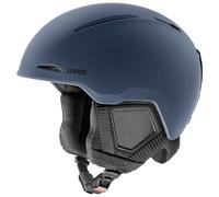 uvex Monte LT - Casque de Ski Robuste, léger et élégant pour Femmes et Hommes avec réglage Individuel de la Taille - Bleu crépuscule Mat - 56-59 cm