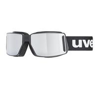 uvex mtn tour - lunettes de sport pour adults - anti-buée - anti-buée - black matt/mir.silver - one size