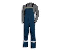Uvex Multi Fuction Arbeitshose - Flammhemmende Latzhose - Dunkelblau - Gr 44/46