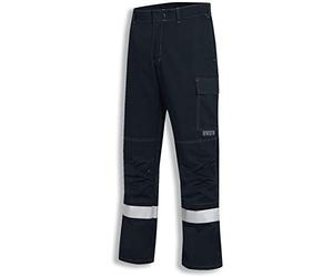 Uvex Multi Function Arbeitshose - Flammhemmende Bundhose - Schwarz - Gr 58
