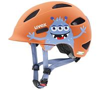 uvex OYO Style - Casque de vélo léger pour Enfants - Protection latérale intégrée - réglage de la Taille Individuel - Monster Papaya Matt - 45-50 cm