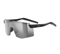 Uvex pace stage jr. Lunettes de sport pour enfants - black matt/mirror silver