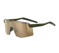 Uvex pace stage jr. Lunettes de sport pour enfants - olive matt/mirror gold