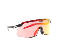Uvex Pace Stage S CV Lunettes de sport Taille unique Rouge