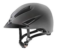 uvex Perfexxion Ii - Casque d’équitation Solide pour Hommes et Femmes - Réglage de la Taille Individuel - Ventilation Optimale - Anthracite Matt - 57-59 cm