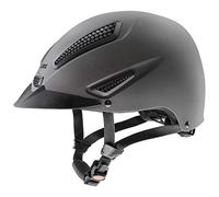 uvex Perfexxion Ii - Casque d’équitation Solide pour Hommes et Femmes - Réglage de la Taille Individuel - Ventilation Optimale - Anthracite Matt - 52-55 cm