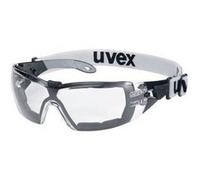 uvex pheos 9192680 Lunettes de protection avec protection UV gris, noir EN 166, EN 170 DIN 166, DIN 170 Noir G