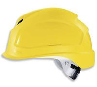 uvex Casque de protection Pheos Taille 52-61 cm Jaune Visière courte