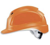 uvex Casque de sécurité uvex uvex pheos, taille 52 cm - 61 cm, orange, visière longue Quantité:1