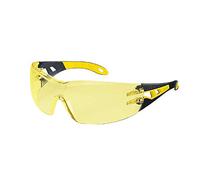 Uvex Pheos Lunettes de sécurité de Travail - Supravision Excellence - anti-buée - Jaune/Noir-Jaune