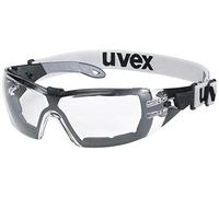 Uvex Pheos S Guard Supravision Extreme Lunettes de protection Transparent/noir/gris