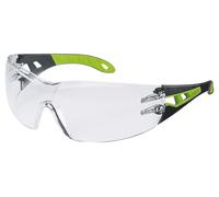 Uvex Pheos Safety Glasses - Anti-Fog and Scratch and Chemical Resistant black li