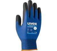 Uvex Phynomic Wet Paire de gants de travail imperméables, bleu