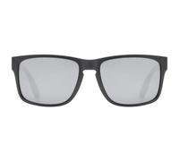 Uvex - Poise Cat. 3 - Lunettes de soleil - black matt / mirror silver