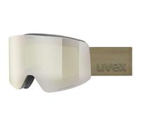 Uvex provoqe FM, lunettes de ski, Adulte unisexe, black matt/mirror platin, one size