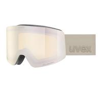 Uvex provoqe FM, lunettes de ski, Adulte unisexe, black matt/mirror platin, one size