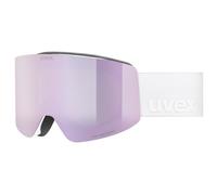 Uvex - Provoqe FM S3 (VLT 13%) - Masque de ski - white matt / mirror rose