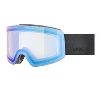Uvex - Provoqe Vario Cat 1-3 - Masque ski Black Matt - Vario Blue Mirror Cat 1-3