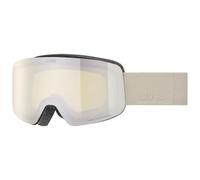 Uvex pwdr FM, lunettes de ski, Enfant unisexe, black matt/mirror platin, one size