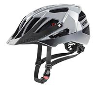 uvex Quatro - Casque VTT sûr pour Femmes et Hommes - Ajustement Individuel - Rembourrage intérieur Lavable - Rhino Black - 56-61 cm