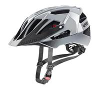 uvex Quatro - Casque VTT sûr pour Femmes et Hommes - Ajustement Individuel - Rembourrage intérieur Lavable - Rhino Black - 56-61 cm